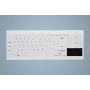 CHERRY Active Key MedicalKey AK-C7412 Vadu USB tastatūra Vācu QWERTZ izkārtojums Balta Dezinficējama IP68