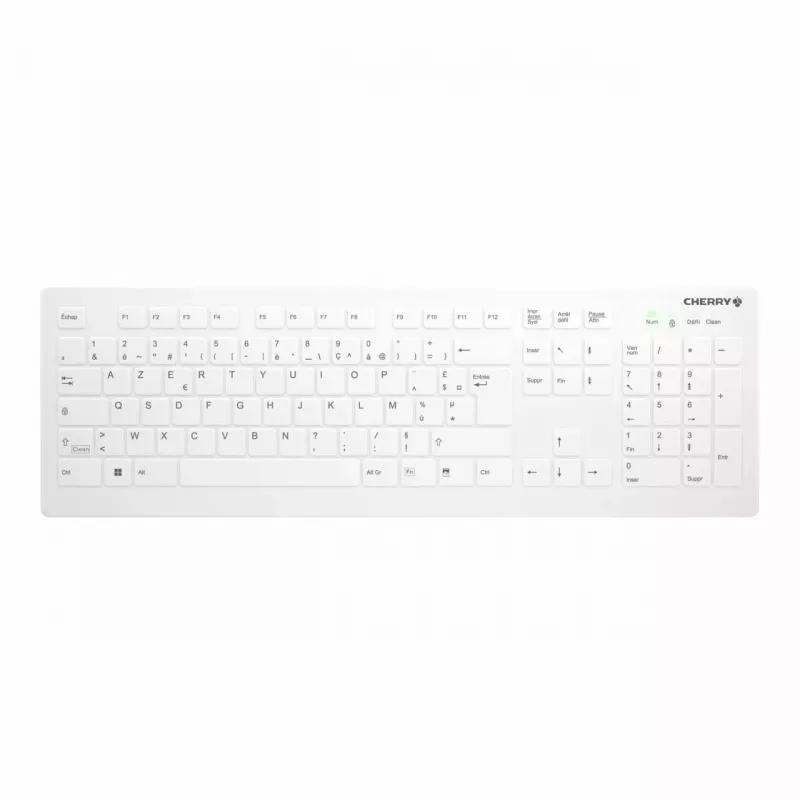 CHERRY AK-C8112 Medical Keyboard Wireless 2.4 GHz Light Grey