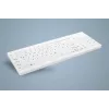 CHERRY Contour Active Key QuickClean AK-C7012 vadu tastatūra, melna, QWERTY, USB, CHERRY SX šķērveida tehnoloģija, 105 taustiņi, plāns dizains, dezinficējama virsma