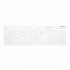 Cherry Contour Active Key QuickClean AK-C8112 medicīniskā USB tastatūra - balta