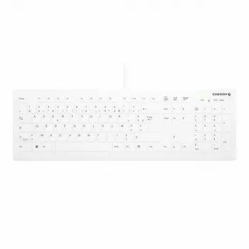 Cherry Contour Active Key QuickClean AK-C8112 medicīniskā USB tastatūra - balta