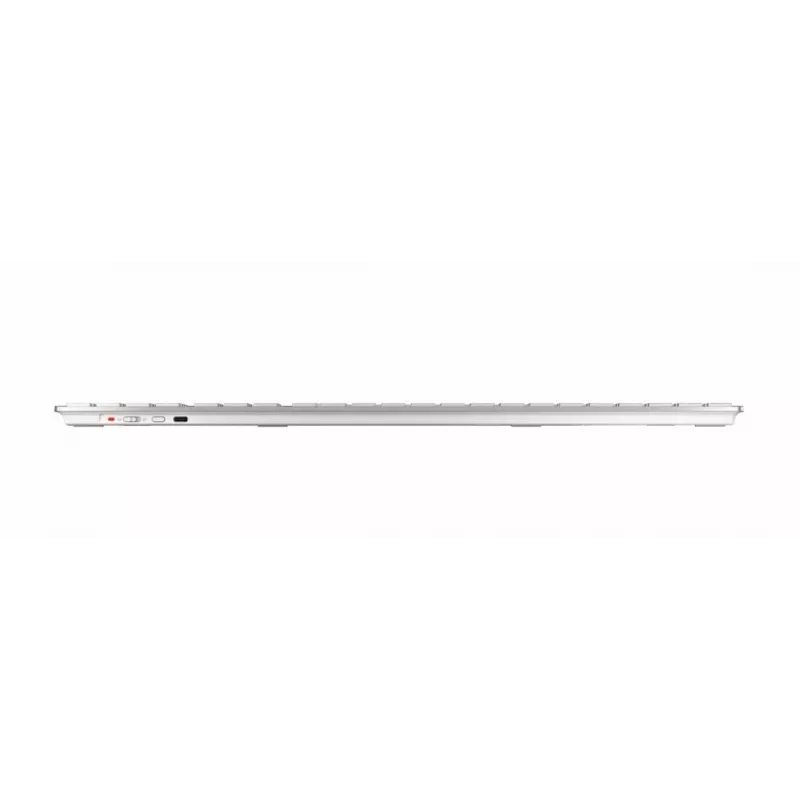 CHERRY DW 9100 SLIM bezvadu klaviatūras un peles komplekts, QWERTZ, sudraba/balts