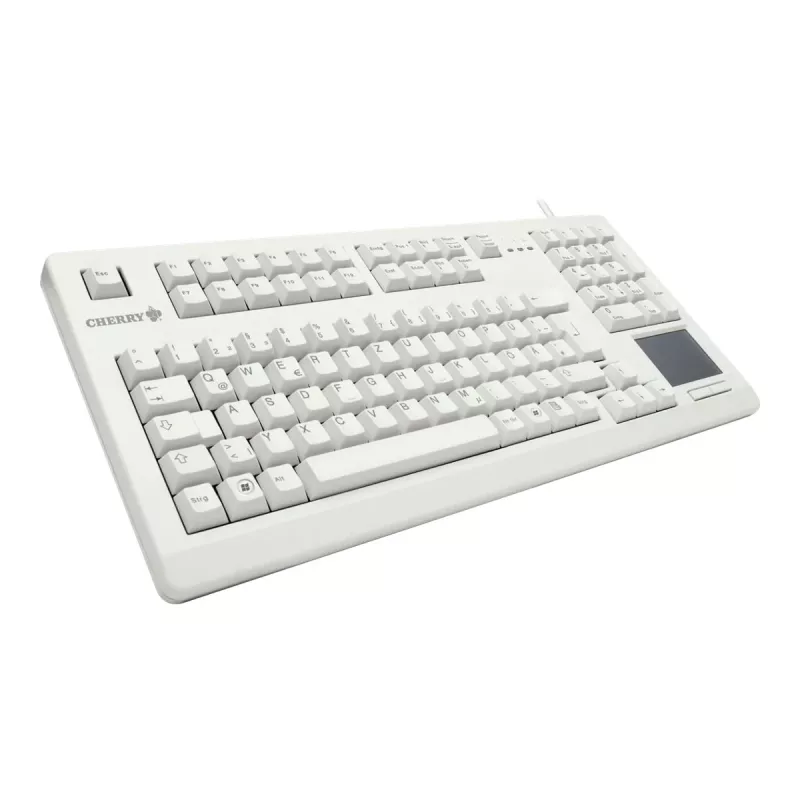 CHERRY G80-11900LUMES-0 TouchBoard kompakta tastatūra ar integrētu skārienpaliktni, USB, melna