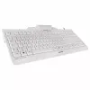 Cherry KC 1000 SC vadu USB tastatūra ar viedkaršu lasītāju – ASV/starptautiskais izkārtojums, melna