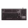 CHERRY MX11900 TouchBoard kompakta mehāniskā tastatūra ar trackball, USB, US QWERTY, melna