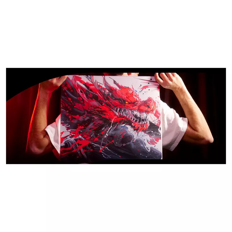 CHERRY XTRFY GP6 liels spēļu peļu paliktnis – Hydrus Red
