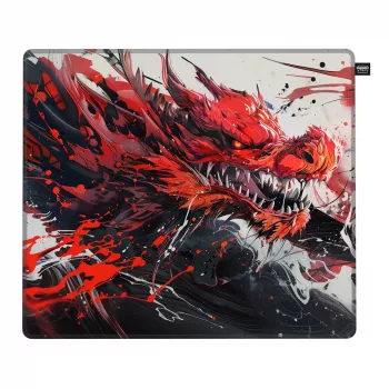 CHERRY XTRFY GP6 liels spēļu peļu paliktnis – Hydrus Red
