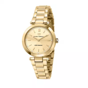Chiara Ferragni O'Clock Sieviešu Kvarca Analogais Pulkstenis R1953103504 34 mm Sudraba Nerūsējošais Tērauds