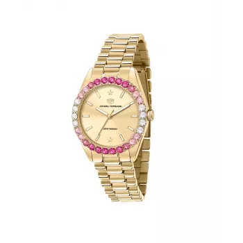 Chiara Ferragni Sieviešu R1953100501 Kvarca Analogais Pulkstenis 34 mm Nerūsējošā Tērauda Siets Sudrabs