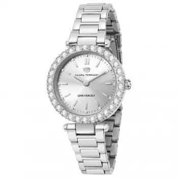 Chiara Ferragni Sieviešu R1953103503 Kvarca Analogais Pulkstenis 36 mm Rožu Zelta Toņa Nerūsējošā Tērauda Milānas Siets Rokassprādze