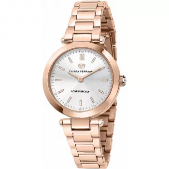 Chiara Ferragni Sieviešu Pulkstenis R1953103505 - 34 mm Nerūsējošais Tērauds Sudraba Milānas Tīkls