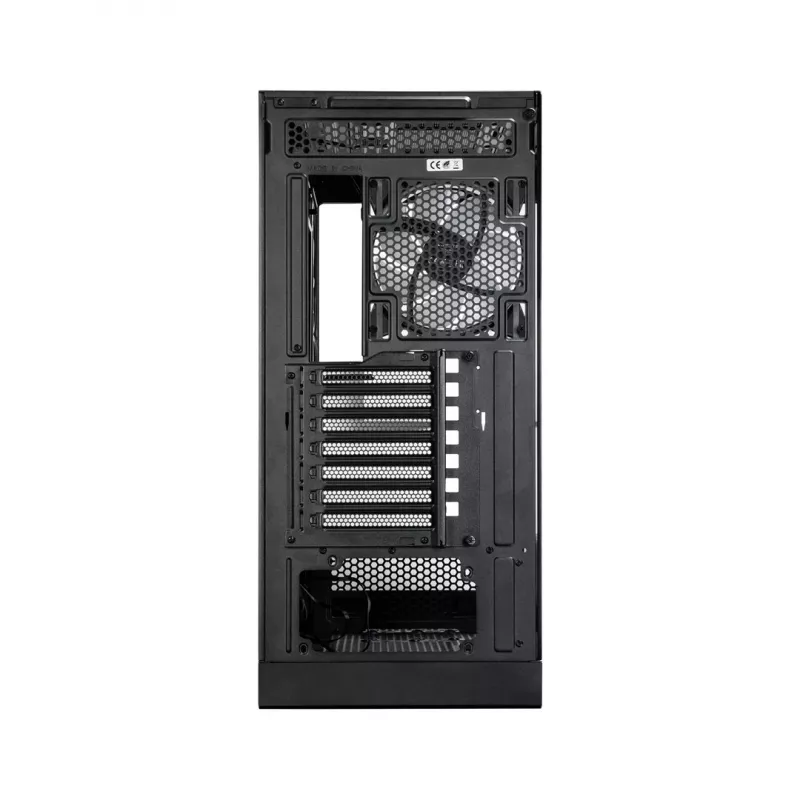 Chieftec Vista Max GX-30B-OP Vidēja torņa ATX korpuss ar 4x ARGB ventilatoriem un rūdītu stiklu, Melns