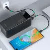 CHOETECH B732 Power Bank 50000 mAh 22.5W PD & QC - Melns