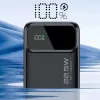 CHOETECH Power Bank 30000 mAh Melns