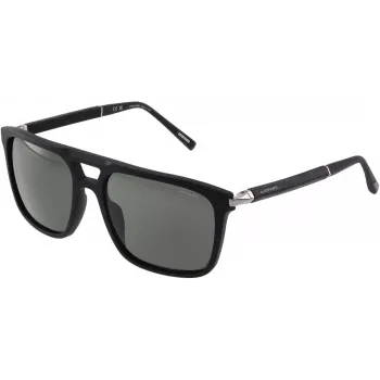 Chopard vīriešu zelta toņa aviator saulesbrilles ar brūniem polarizētiem stikliem SCH391-59703P