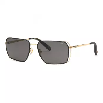 CHOPARD SCHG90-60302P Vīriešu polarizētas saulesbrilles, Gunmetal Grey, 60/17/145 mm