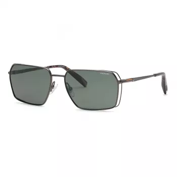 Chopard SCHG90-60568P Vīriešu pilotu saulesbrilles - Pelēkas lēcas, Gunmetal rāmis