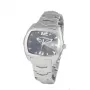 CHRONOTECH CT2188L-02M Vīriešu analogais kvarca pulkstenis 41mm Nerūsējošais tērauds Melns ciparnīca Sudraba aproce