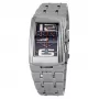 CHRONOTECH CT7018B-04M Vīriešu analogais kvarca hronogrāfa pulkstenis 40mm nerūsējošais tērauds sudrabs