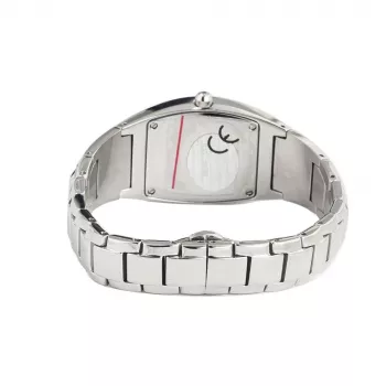 CHRONOTECH CT7099LS-08M Sieviešu analogais kvarca pulkstenis 26mm Nerūsējošais tērauds Sudrabs