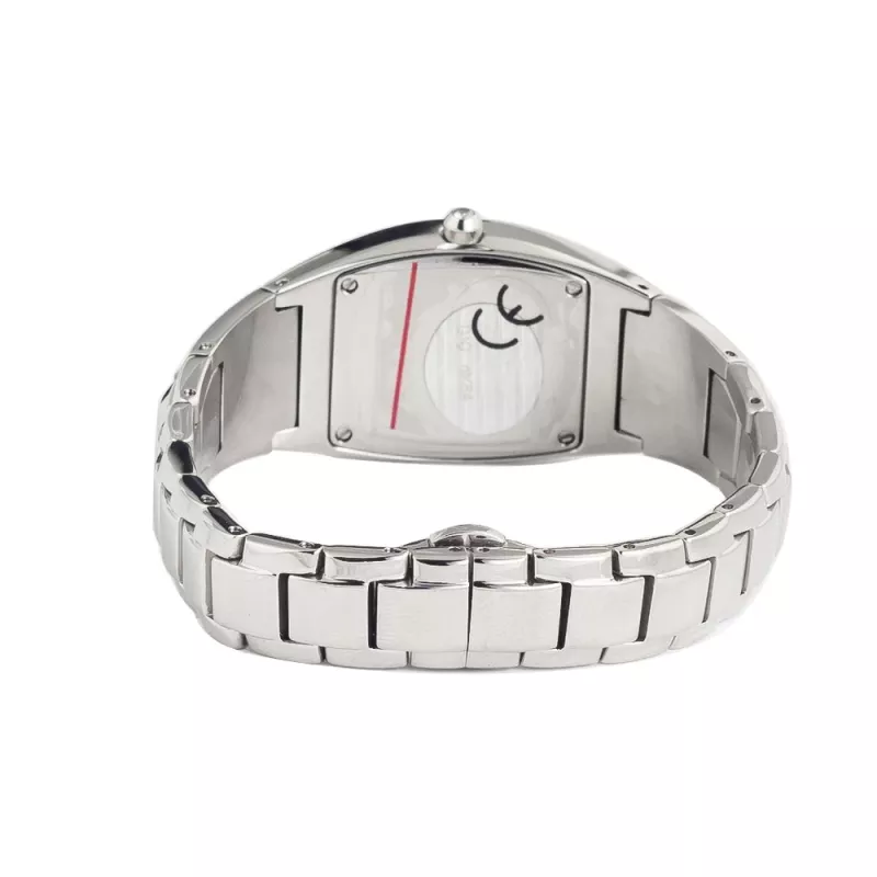 CHRONOTECH CT7099LS-08M Sieviešu analogais kvarca pulkstenis 26mm Nerūsējošais tērauds Sudrabs