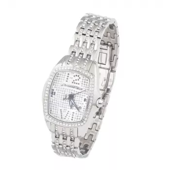 CHRONOTECH CT7930LS-39M Sieviešu kvarca analogais pulkstenis 26mm Sudraba nerūsējošais tērauds