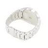 CHRONOTECH MAN CT7988M-65M Analogais kvarca pulkstenis 41mm Nerūsējošais tērauds Melns ciparnīca Sudraba Milānas aproce