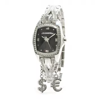 CHRONOTECH Woman CT7008LS-15M Quartz Analog Watch 30mm Stainless Steel Silver