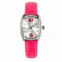 CHRONOTECH Sieviešu pulkstenis RW0005 35mm Analogais kvarcs Sudraba ciparnīca Melna ādas siksniņa