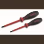 CIMCO 2 daļu VDE izolētu skrūvgriežu komplekts ar kombinēto profilu, 1000V AC/1500V DC, 290x80x25 mm 117750