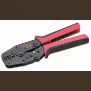Cimco 5-daļīgs presēšanas knaibles komplekts ar maināmiem presformām izolētiem un neizolētiem savienotājiem, 0,5-6 mm², Click 'n' Crimp 106002