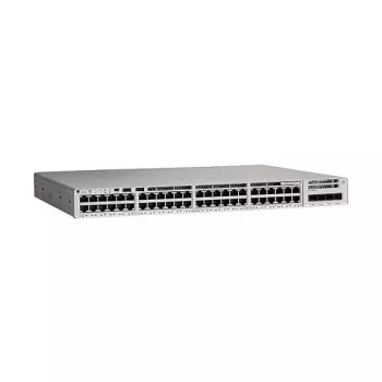 Cisco Catalyst 9200 48 portu PoE+ Network Essentials 3. slāņa slēdzis (C9200-48PL-E)