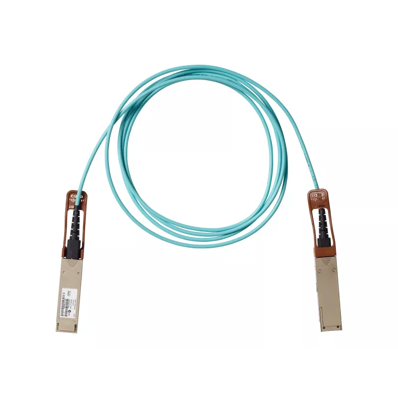 Cisco QSFP-100G-AOC7M= 100GBASE QSFP28 aktīvais optiskais kabelis, 7m