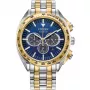 CITIZEN Eco-Drive Chronograph Vīriešu Pulkstenis CA4544-53L 43mm Zils Ciparnīca Nerūsējošais Tērauds