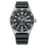 CITIZEN Vīriešu Automātiskais Nirēja Pulkstenis NY0120-01E 41mm Melns Ciparnīca Melna Gumijas Siksniņa