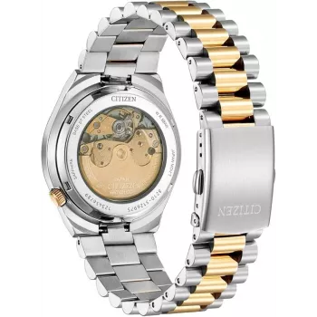CITIZEN Vīriešu Automātiskais Pulkstenis NJ0154-80H 40mm Nerūsējošais Tērauds Pelēks Ciparnīca