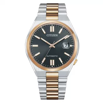 CITIZEN Vīriešu Automātiskais Pulkstenis NJ0154-80H 40mm Nerūsējošais Tērauds Pelēks Ciparnīca