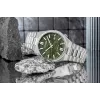 CITIZEN Vīriešu Automātiskais Pulkstenis NJ0159-86X 40mm Zelta Krāsas Nerūsējošais Tērauds Zaļš Ciparnīca