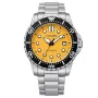 CITIZEN Vīriešu Automātiskais Pulkstenis NJ0170-83X 43mm Nerūsējošais Tērauds Zaļš Ciparnīca