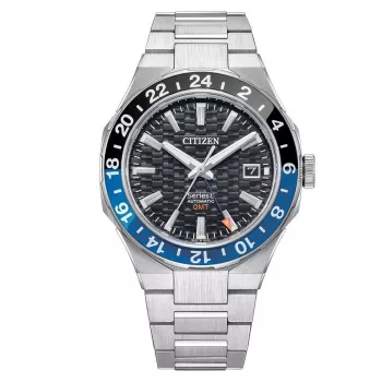CITIZEN NB6031-56E Automātiskais Nirēja Pulkstenis 41mm Super Titanium Melns Ciparnīca