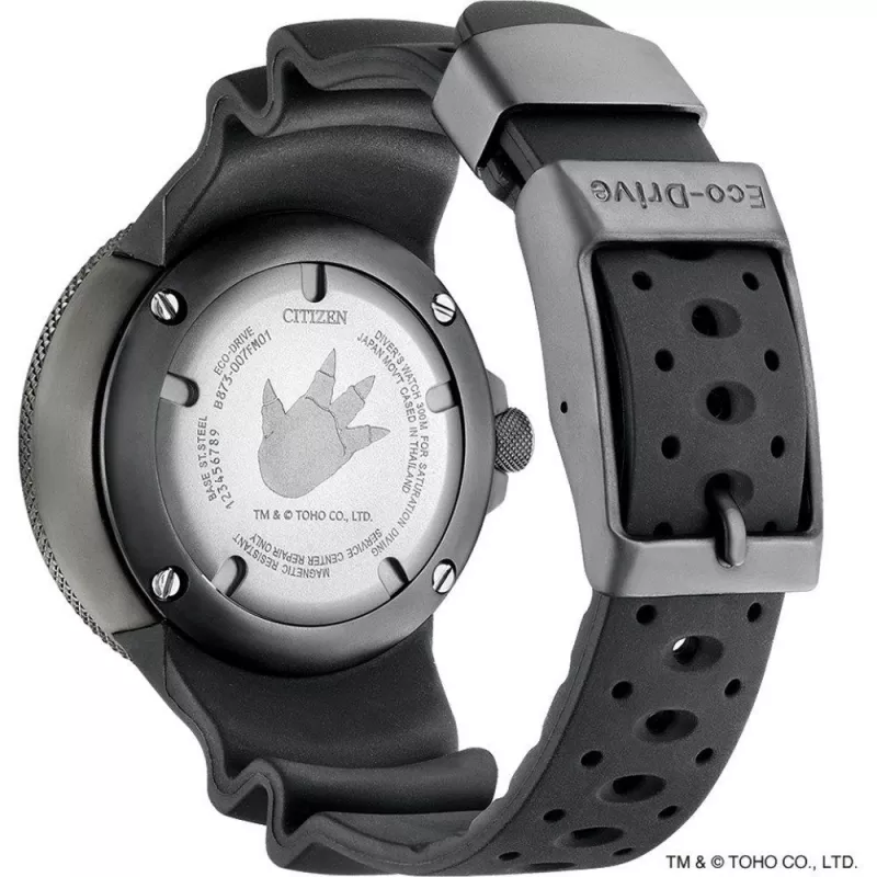 CITIZEN Promaster Diver Eco-Drive vīriešu pulkstenis BJ8059-03Z 48mm zaļš ciparnīca zaļa poliuretāna siksniņa
