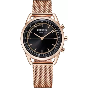 CITIZEN Sieviešu Eco-Drive Pulkstenis HX0003-51E 36mm Zelta Krāsas Nerūsējošais Tērauds