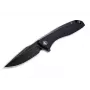 Civivi C801H Baklash Saliekamais nazis 9Cr18MoV G10 pilnīgi melns