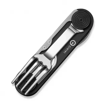 CIVIVI Partake melns D2 tērauda G10 saliekamais nazis C24032C-1