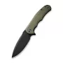 CIVIVI Praxis salokāmais nazis 9Cr18MoV G10 OD Green Stonewash Drop Point