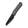 CIVIVI Vision FG Saliekamais Nazis, Nitro-V Asmens, Zaļš Micarta Rokturis, Drop Point, Gluda Mala