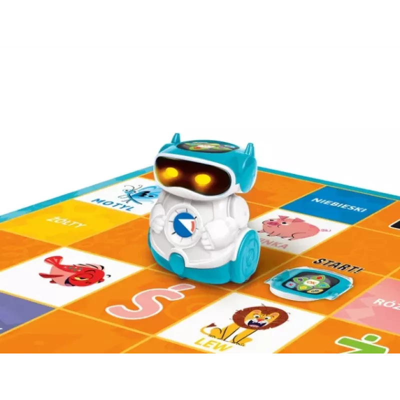 Clementoni DOC Izglītojošais Robots Bērniem, Poļu Valoda, 5+ Gadi, STEM Kodēšanas Rotaļlieta