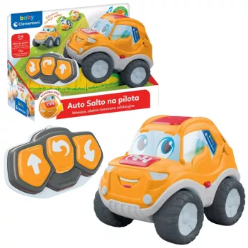 Clementoni Talking Educational Remote Control Stunt Car Salto Polish Language 50936
