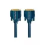 CLICKTRONIC DVI-D Dual Link kabelis 2m – ar zelta pārklājumu, dubulti ekranēts, WQXGA 2560x1600
