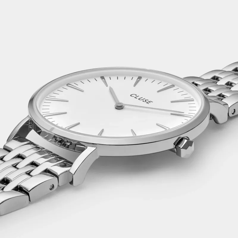 Cluse Minuit sieviešu pulkstenis CW0101201023 38 mm rozā zelta nerūsējošā tērauda siets